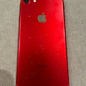 Apple iPhone7(128GB) 赤 本体 バッテリー残量82%