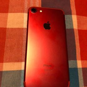 【iPhone 7 RED 128 GB 】本体 美品