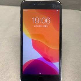 中古品 国内版 SIMフリー iPhone7 128GB ブラック色