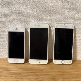 Apple iPhone 5 6 7 シルバー 本体