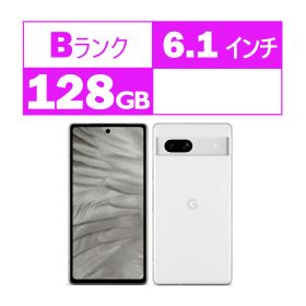 【中古】Bランク キズ少々あり 動作は完璧 スマホ本体のみ 付属品なし Google スマートフォン 6.1 インチ Google Pixel 7a SIMフリー [Snow] Google Tensor G2 Android13 ROM 128GB RAM 8GB 4K撮影対応 5G,4G・LTE nano-SIM/eSIM
