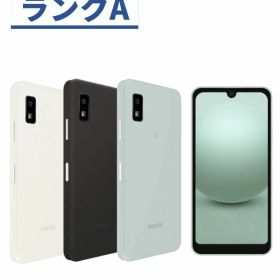 【中古】【美品】AQUOS wish3 A303SH グリーン ホワイト ブラック SIMロック解除済 Ymobile! 【安心30日保証】 本体 白ロム CCコネクト