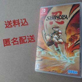 【送料込】SHINOBI 忍 復讐の斬撃 Switch ソフト【匿名配送】
