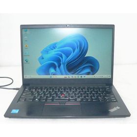 Windows11 Pro 64bit Lenovo ThinkPad E14 Gen2 (20TB-S1MG00) 第11世代 Core i3-1115G4 3.0GHz 8GB 256GB(NVMe SSD) 14インチ フルHD(1920x1080) Webカメラ