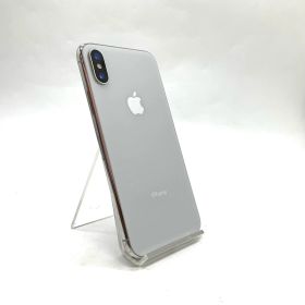 【全額返金保証】【最速発送】 iPhone X 256GB シルバー docomo 白ロム 動作確認済 75%