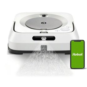 【アウトレット】iRobot/アイロボット Braava jet m6 ブラーバ ジェット ロボット掃除機 モップ 水拭き 床拭き（ホワイト）（並行輸入品）