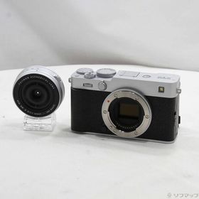 〔中古〕FUJIFILM(フジフイルム) FUJIFILM X-E5 XF23mm レンズキット シルバー〔262-ud〕