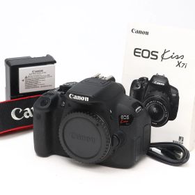A+ (美品) Canon キヤノン EOS Kiss X7i ボディ シャッター数 5,750枚 初期不良返品対応 22-232 キヤノン