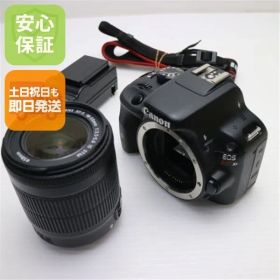 超美品 EOS Kiss X7 レンズキット ブラック 即日発送 一眼レフ Canon 本体 土日祝発送OK 06000