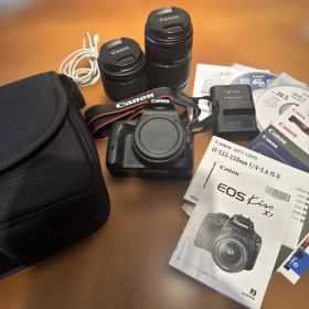 Canon EOS Kiss X7 ダブルレンズセット バッグ付き