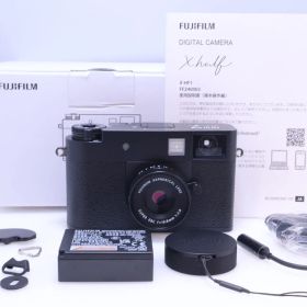 【ほぼ新品】FUJIFILM X-half ブラック F X-HF1-B コンパクトデジタルカメラ