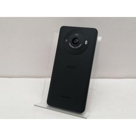 【中古】SHARP 国内版 【SIMフリー】 AQUOS R8 pro ブラック 12GB 256GB SH-R80P【仙台イービーンズ】保証期間１ヶ月【ランクC】