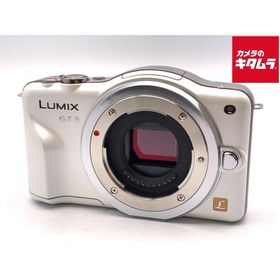 【中古】 【良品】 パナソニック LUMIX DMC-GF3-W ボディ シェルホワイト
