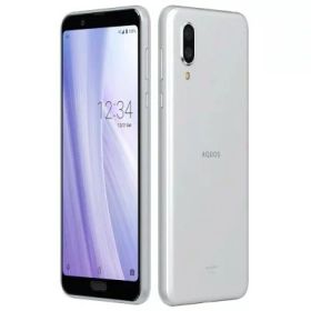 【SIMロック解除済】au AQUOS sense3 plus サウンド SHV46 ホワイト SHARP 当社3ヶ月間保証 中古 イオシス