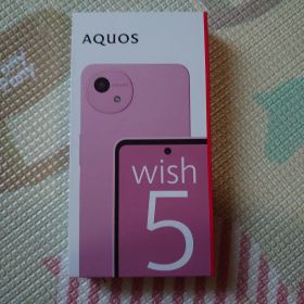 AQUOS wish 5 ピンク スマートフォン 本体