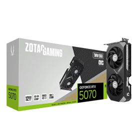 RTX5070TWOC12G/ZT-B50700H-10P ZOTAC ブラック GAMING GeForce RTX 5070 Twin Edge OC 12GB GDDR7 [グラフィックボード]【KK9N0D18P】
