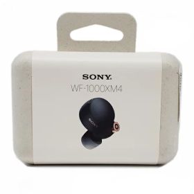【SONY】【訳あり未使用品】ソニー『ワイヤレスノイズキャンセリングステレオヘッドセット ブラック』WF-1000XM4 完全ワイヤレスイヤホン 1週間保証【中古】