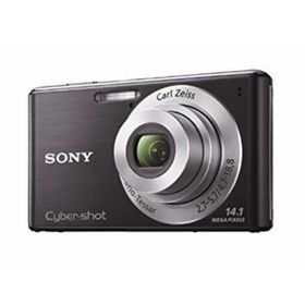 ソニー SONY デジタルカメラ Cybershot W530 1410万画素CCD 光学ｘ4 ブラック DSC-W530/B wgteh8f(コンパクトデジタルカメラ)