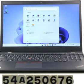 Lenovo ThinkPad L15 Gen1 Core i5 10210U 1.6GHz/8GB/256GB(SSD)/15.6W/FWXGA(1366x768)/Win11 【54A250676】