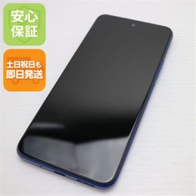 新品同様 SIMフリー Redmi Note 10T ナイトタイムブルー M888(スマートフォン本体)