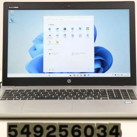 hp ProBook 650 G5 Core i5 8265U 1.6GHz/8GB/256GB(SSD)/Multi/15.6W/FHD(1920x1080)/Win11 【549256034】