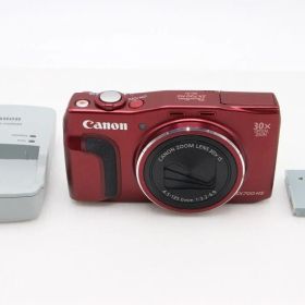 美品 Canon キヤノン PowerShot SX700 HS コンパクトデジタルカメラ レッド 260203s