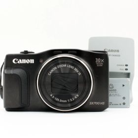 【極上品】CANON Power Shot SX700 HS ブラック 光学30倍ズーム#9021