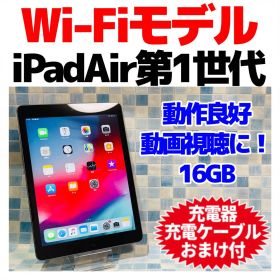 Wi-Fi iPad Air 第1世代 本体 16GB シルバー 電池良好