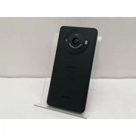 【中古】SHARP 国内版 【SIMフリー】 AQUOS R8 pro ブラック 12GB 256GB SH-R80P【仙台イービーンズ】保証期間1ヶ月【ランクC】