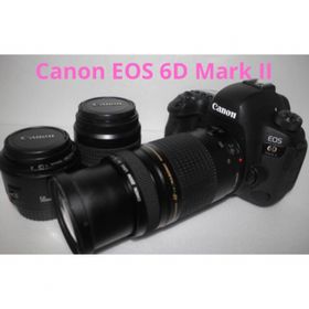 キヤノン(Canon)のキヤノンCanon EOS 6D Mark IIトリプルレンズセット(デジタル一眼)