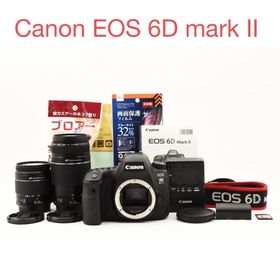 Canon EOS 6D mark II標準&望遠ダブルレンズセット(デジタル一眼)