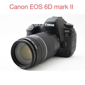 キヤノン(Canon)のWi-Fi/動画/保証/Canon EOS 6D Mark II望遠レンズセット(デジタル一眼)