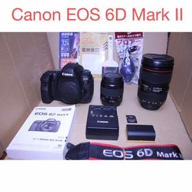キヤノン(Canon)のCanon EOS 6D Mark II標準&望遠ダブルレンズセット(デジタル一眼)