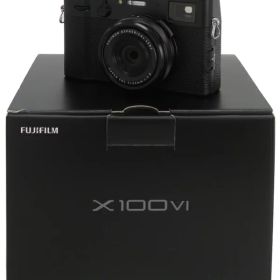 【FUJIFILM】富士フイルム『FUJIFILM X100VI / ブラック』2024年3月発売 コンパクトデジタルカメラ 1週間保証【中古】