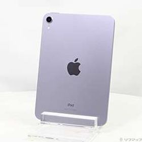 〔中古品〕 iPad mini 第6世代 256GB パープル MK7X3J／A Wi-Fi ［8.3インチ液晶／A15 Bionic］〔中古品〕 iPad mini 第6世代 256GB パープル MK7X3J／A Wi-Fi ［8.3インチ液晶／A15 Bionic］