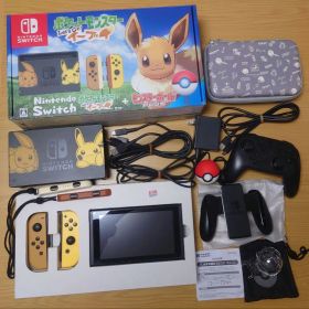 LET'S GO! イーブイ★プロコン、SDカード512GB、ケース付き★