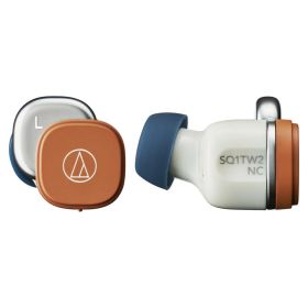 audio-technica（オーディオテクニカ）ATH-SQ1TW2NC WCM ホワイトキャメルノイズキャンセリング機能搭載 完全ワイヤレスイヤホン[4961310165932]