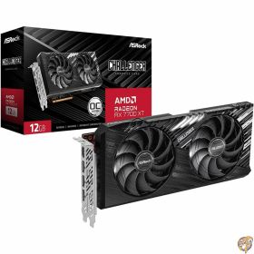 【5日最大1500円クーポン】ASRock Radeon / RX7700XT 搭載 グラフィックボード GDDR6 12GB 搭載モデル CL 12GO