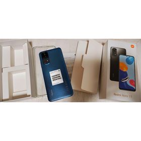シャオミ(Xiaomi)のRedmi Note 11 トワイライトブルー SIMフリー4GB RAM(スマートフォン本体)