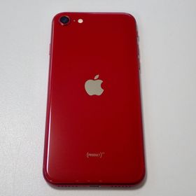 超美品 SIMフリー iPhone SE(第３世代) 64GB レッド 電池87%