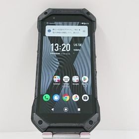 TORQUE 5G KYG01 au ブラック 送料無料 即決 本体 c16151