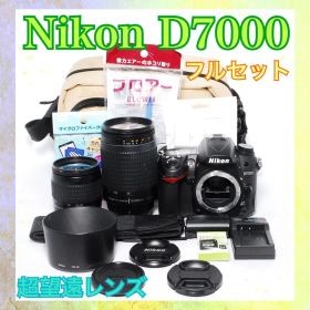 すぐ使えるフルセット◆美品◆Nikon D7000◆一眼レフカメラ◆スマホ転送◆