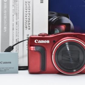 [良品] Canon PowerShot SX710 HS 赤 コンパクト デジタルカメラ 箱付き #2784783A