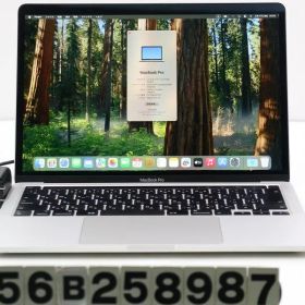 Apple MacBook Pro 13インチ 2020 A2289 シルバー Core i5 8257U 1.4GHz/16GB/512GB/13.3W/WQXGA(2560x1600)/macOS Sequoia 【56B258987】