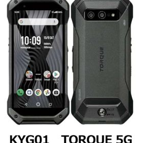 【美品】KYG01 TORQUE 5G au Android スマホ 本体 ブラック