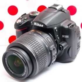 ニコン Nikon D5000❤スマホ転送OK❤動画撮影・自撮り可❤手振れ補正付