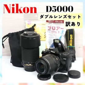 ⭐️訳あり動作良好⭐️Nikon D5000 ダブルレンズ ショット数4138
