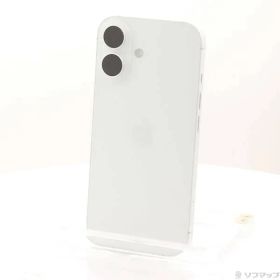 ソフマップ 〔中古品〕 iPhone16 128GB ホワイト MYDR3J／A SIMフリー【251】