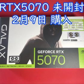 【新品未開封】GALAX RTX 5070 12GB