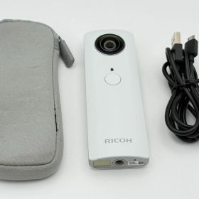 【極上美品】RICOH THETA m15 ホワイト リコー シータ 360度カメラ